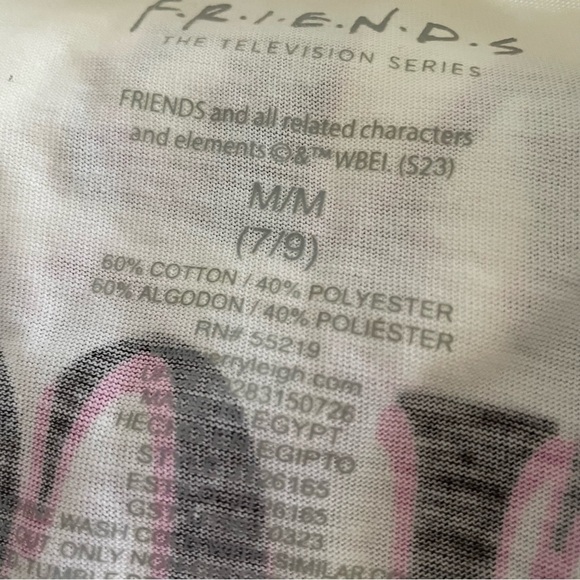 Friends The Television Series T-shirt I speak Fluent Friends M lobsters - Picture 5 of 9